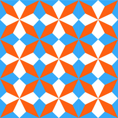 seamless geometric pattern with triangles