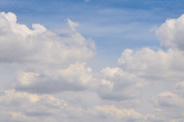 blue sky with clouds