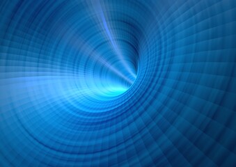 Abstract Digital Blue Background. Space Technology combined Background. 3D render