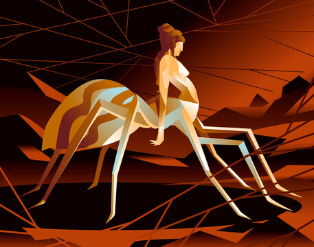 arachne greek spider mythology woman goddess