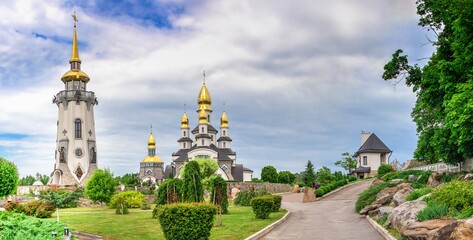 Temple Complex with landscape Park in Buki, Ukraine