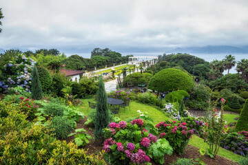 Fototapeta na wymiar Oedo Botanical Garden Coastal view