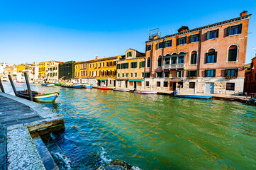 Deserted streets of Venice