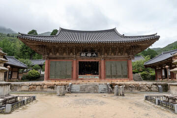Fototapeta premium Seonamsa Daeungjeon Main Temple