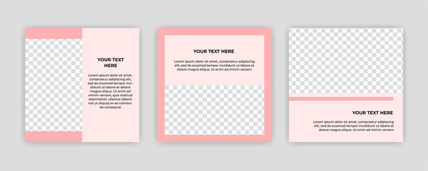 Modern Social Media banner template can be edited. Anyone can use this design easily. Promotional web banners for social media. Elegant sale and discount promo - Vector.