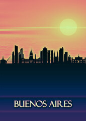 Buenos Aires City Skyline