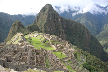 Fototapeta na wymiar View of Machu Picchu, Peru, South America.