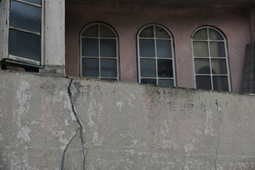 日本の岡山県玉野市の古くて美しい建物