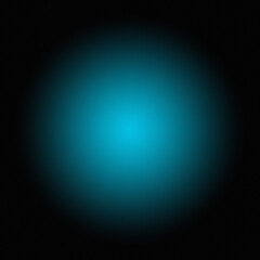 Lens Flare Effect, Glowing bkue Light 3d Render.