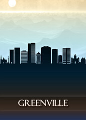 Greenville City Skyline