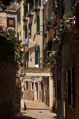 Old architecture in Venice, Veneto region, Italy, Europe
