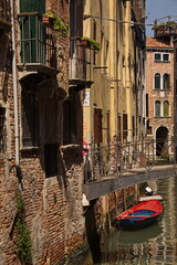 Old architecture in Venice, Veneto region, Italy, Europe

