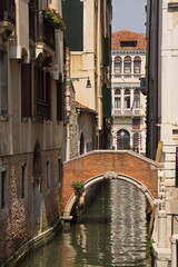 Fototapeta na wymiar Old architecture in Venice, Veneto region, Italy, Europe 