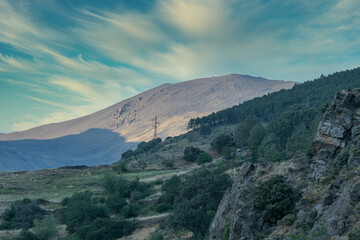 mountainous area in southern Spain