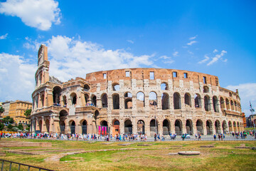 Fototapeta na wymiar Various views of the Colosseum. Italy