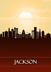 Jackson City Skyline