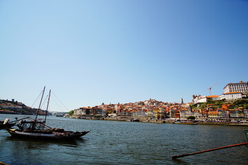 Fototapeta na wymiar Panoramic view in Porto. Portugal.