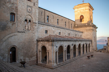 Fototapeta na wymiar Chiesa Madre di Petralia Soprana in Sicilia