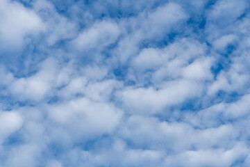 Clouds and blue sky. Nature at Southern, Thailand.