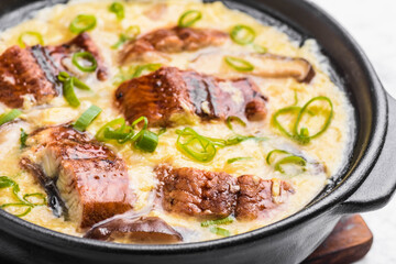 鍋料理　うなぎ雑炊