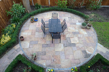 Garden patio