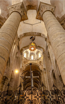 Europe, France, Aveyron, Ste Foy de Conques abbey