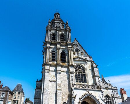 France, Center-Val de Loire, Loir et Cher, Saint-Louis cathedral in Blois