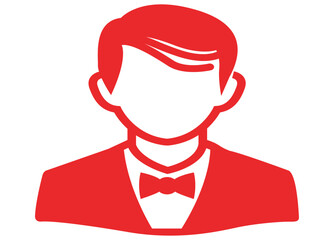 User icon vector For apps and web. User icon image, User icon illustration.