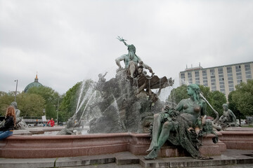 The Neptune Fountain in Berlin