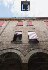 Old buildings in Ferrara