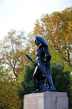 England, London, Hyde Park, statue of Achilles