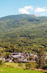 Mountains in the Benasque valley in the Pyrenees