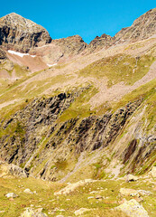 Mountains of Cerler in the Pyrenees