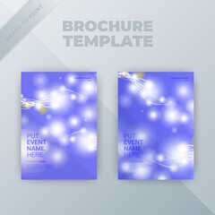 Flyer brochure design template cover. business cover size A4 template