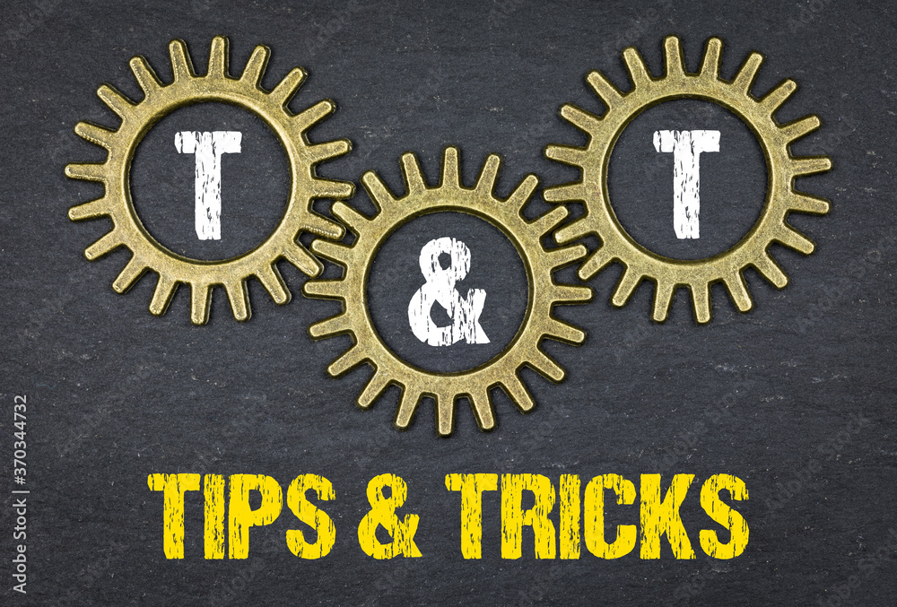 Poster T&T Tips & Tricks