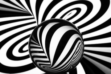black and white striped background