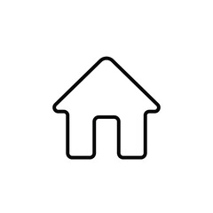 House and home icon vector collection