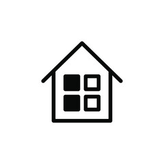 House and home icon vector collection