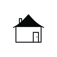 House and home icon vector collection