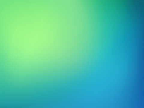 Abstract light green and blue background. Nature gradient backdrop. Vector illustration. Ecology concept for your graphic design, banner, poster or website.