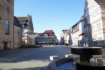 Fachwerkhäuser in Hameln an der Weser