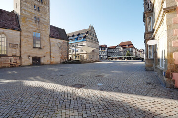 Hameln mit Markkirche und Hochzeitshaus
