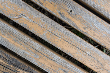 Burnt wood planks, black and white background of burnt boards.