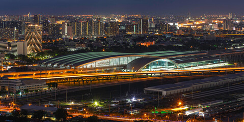 Fototapeta na wymiar Bang Sue Grand Station, new central station of Bangkok Thailand