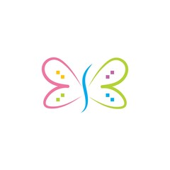 butterfly illustration vector design