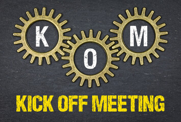 KOM Kick Off Meeting