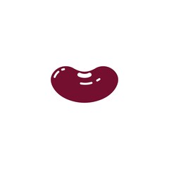 kidney bean icon vector illustration design