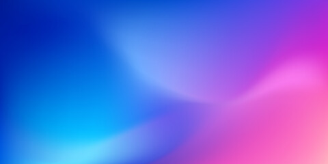 Abstract Blurred blue teal pink purple background. Soft Colorful light gradient backdrop with place for text. Vector illustration for your graphic design, banner, poster or wallpapers, website - obrazy, fototapety, plakaty