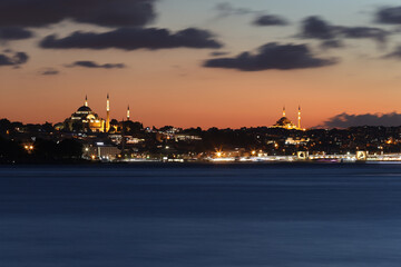 Naklejka premium Suleymaniye Mosque in Istanbul, Turkey