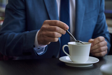 Coffee break as a great way to reboot travelers energy